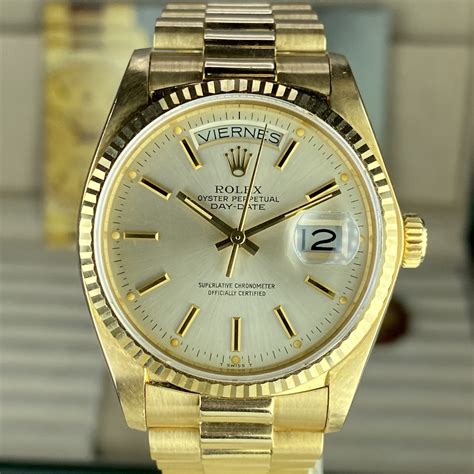 rolex daydate ii placido domingo|rolex day date 18038.